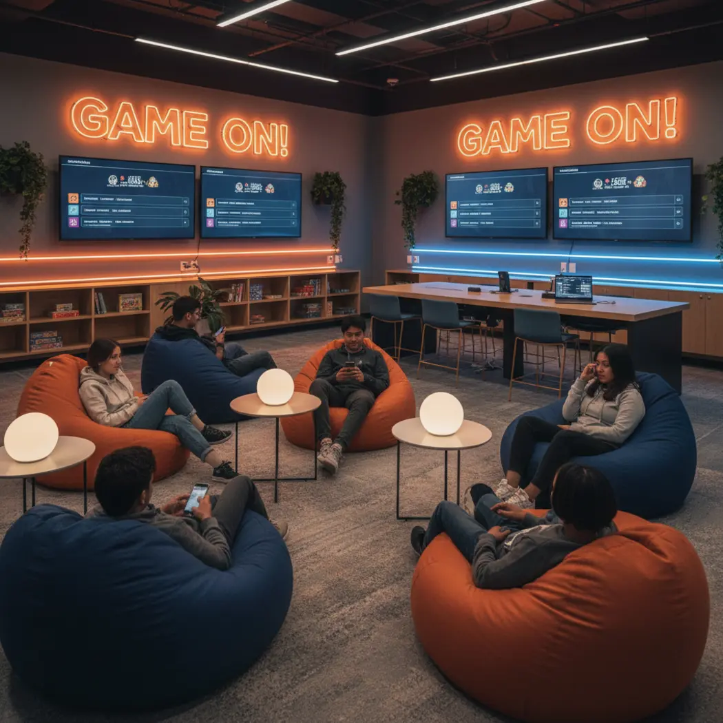 The Neon Student Lounge